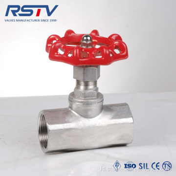 Stainless Steel Kacau NPT BSPT BSPP Globe Valve